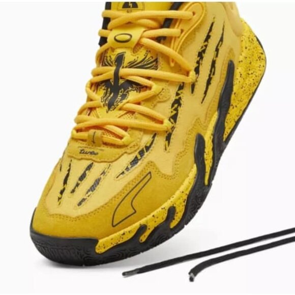 Puma Porsche x MB.03 Mens Basketball Shoes Yellow 309847-01 NEW Multi Sz - Picture 6 of 7